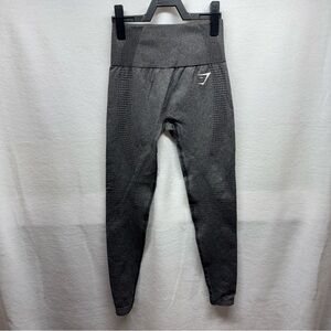 Gymshark Adapt Ombre Seamless Leggings Women‎ XS Grey Workout Fitness